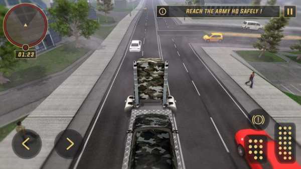 Offroad US Army simulator transportasi Edition zom screenshot 4