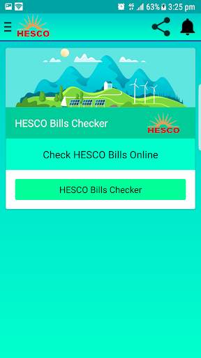 HESCO Bill Checker screenshot 1