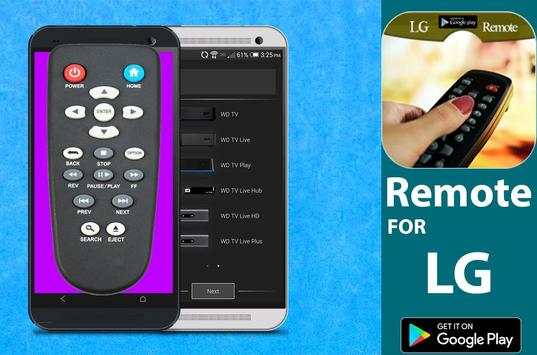 TV Remote For LG screenshot 1