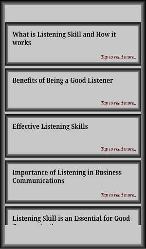 Listening Skills screenshot 7