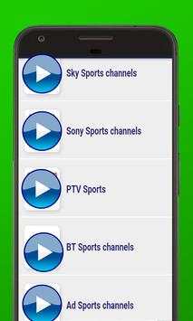Sports TV App : Football, WWE. screenshot 4