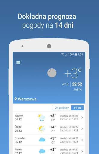 MeteoScope - Dokładna pogoda screenshot 1