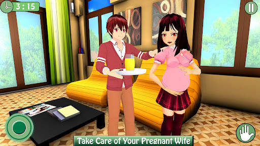 Anime Pregnant Mother Life Sim screenshot 3