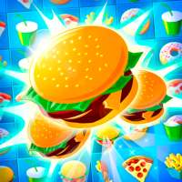 Crush The Burger Match 3 Game logo