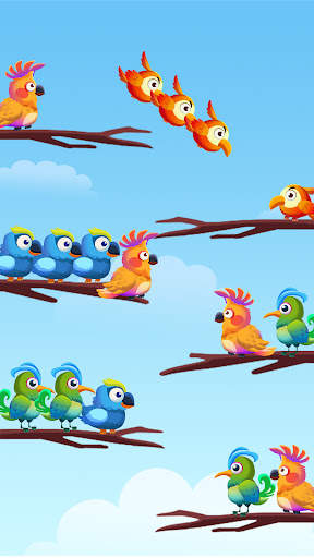 Bird Color Sort : Puzzle Game screenshot 4