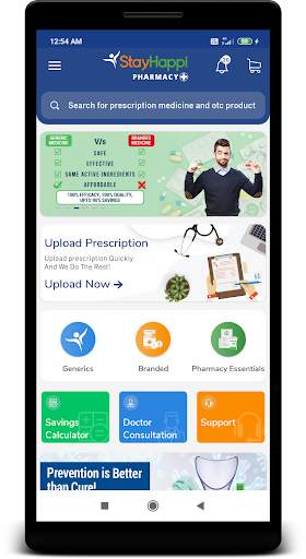 StayHappi Online Pharmacy App screenshot 2