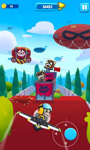 Talking Tom Fly Run: New Fun Running Game screenshot 3