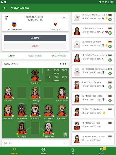 Hattrick Football Manager Game screenshot 12
