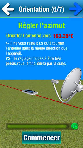 Installation, Réglage Parabole screenshot 6