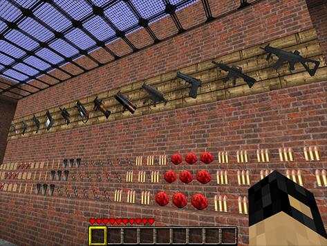 Gun Mod minecraft pe 0.13.0 screenshot 1