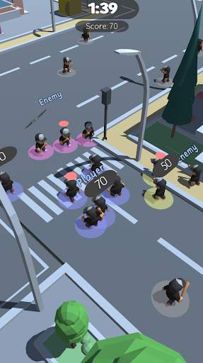 Crowd Clash Battle in the City screenshot 3