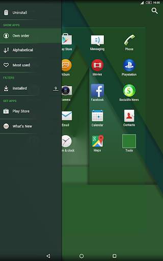 MonoChrome Green for Xperia screenshot 12