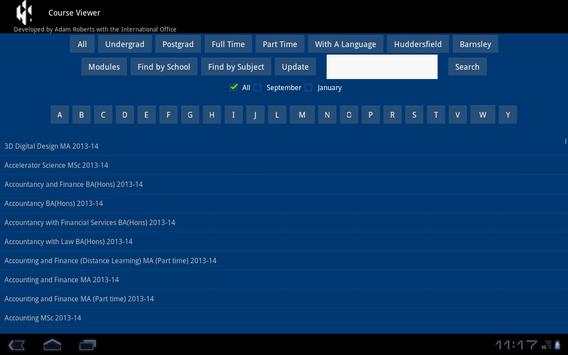 Course Viewer for Android screenshot 1