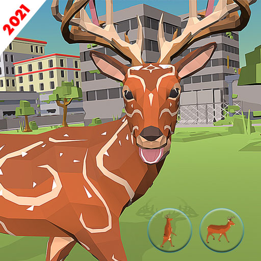 Deeeer Simulator - Funny Fighting Goat Animal Game icon