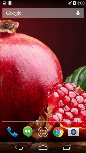 Pomegranate Live Wallpaper screenshot 1