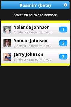 Roamin' for Facebook screenshot 2
