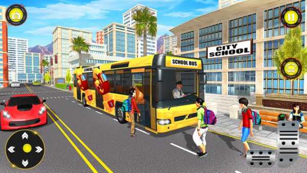 Flying School Coach Bus Simulator screenshot 2
