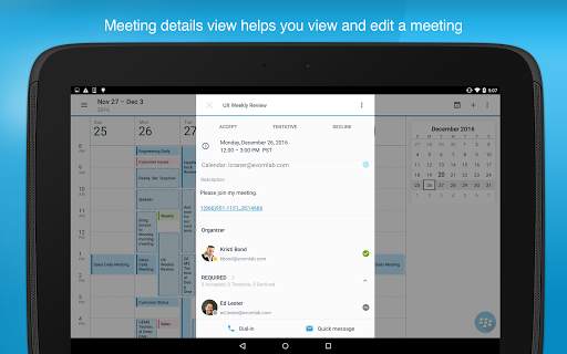 BlackBerry Work screenshot 23