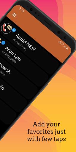 Swipe Dial - Swipe dialer app screenshot 2