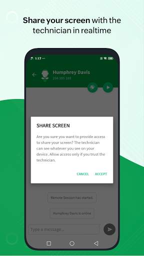 Customer App - Zoho Assist स्क्रीनशॉट 2