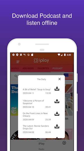 iPlay Radio : Record Download Garden скриншот 6