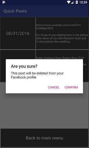 Quick Posts for Facebook स्क्रीनशॉट 7