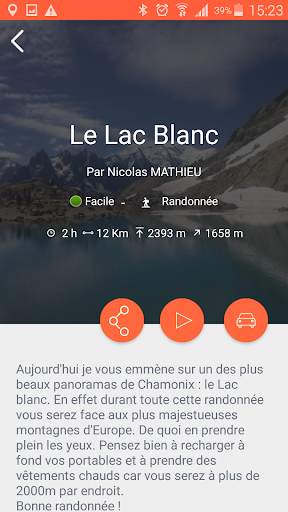 Mhikes, votre GPS de randonnée screenshot 2