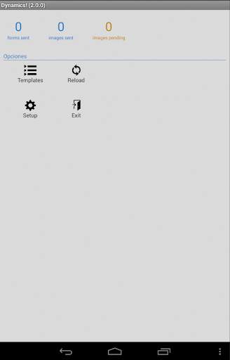 Mobile data collection screenshot 1