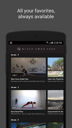 Black Swan Yoga TV screenshot 3