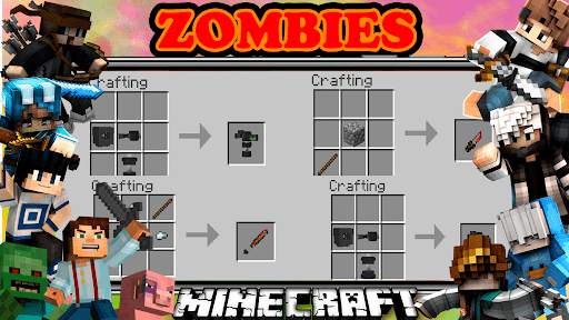 Zombie Apocalypse Survival Monster Game Mod MCPE screenshot 3