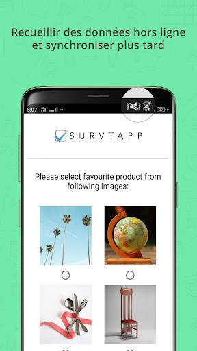 App d'enquête hors ligne screenshot 3