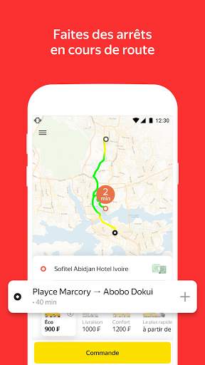 Yango in Abidjan - order cab in app.More than taxi screenshot 5