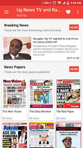 Uganda News TV and Radio - Bre screenshot 1