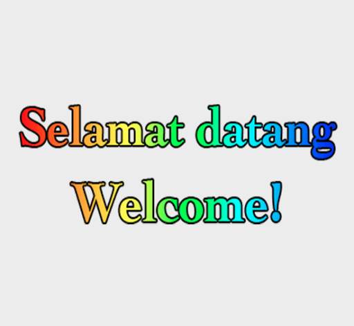 English Indonesian Rainbow Sticker For WhatsApp screenshot 4