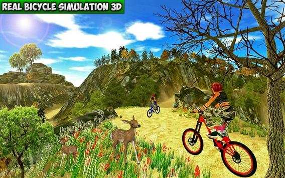 Bmx offroad Bicycle Rider Game: cycling game screenshot 1
