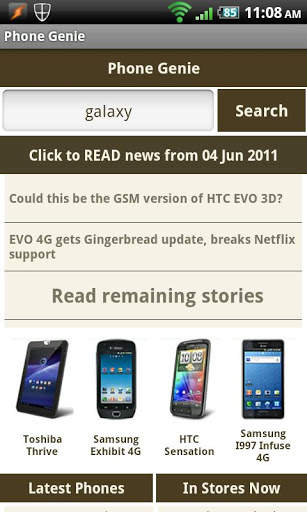 Phone Genie - GSMArena Browser screenshot 7