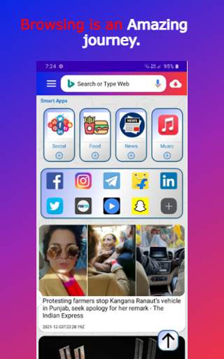 C-Browser  All in one Browser screenshot 1