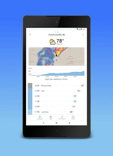 Dark Sky - Hyperlocal Weather скриншот 7