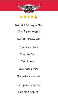 Skin Bus Simulator Indonesia HD screenshot 1