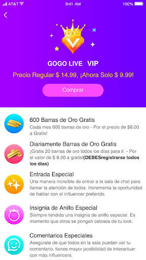 GOGO LIVE Streaming Video Chat screenshot 5