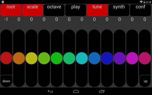 MISUCO2 microtonal sound controller   mobile synth screenshot 10