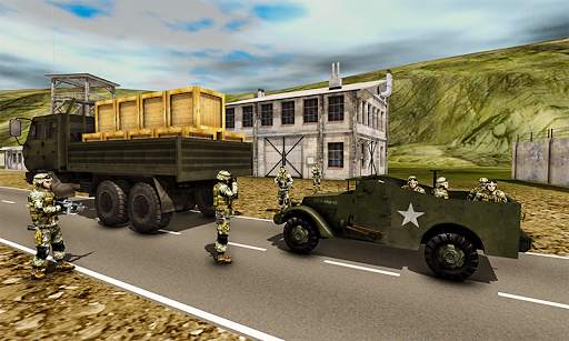 US Army Offroad Truck Driving Simulator 2018 screenshot 3