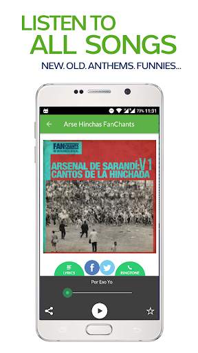 FanChants: Arsenal de Sarandi Fans Songs & Chants screenshot 2