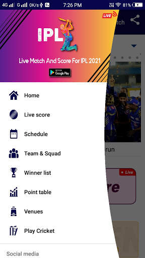 Live Cricket IPL 2021 - IPL Live Tv Match screenshot 1