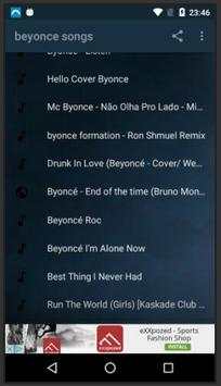 Beyonce Songs screenshot 2