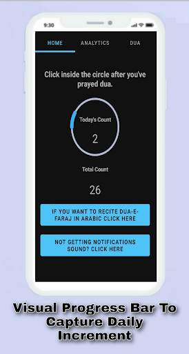Dua-e-Faraj Reminder App screenshot 4