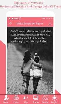 Writing Hindi Poetry On Photo screenshot 2