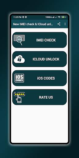 New IMEI check & ICloud unlock screenshot 1