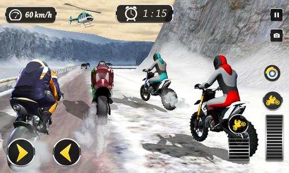 Snow Mountain Bike Racer - Motocross Racing 2020 screenshot 4