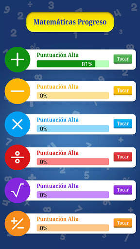 Juegos matemáticas - suma, resta, multiplicación screenshot 2